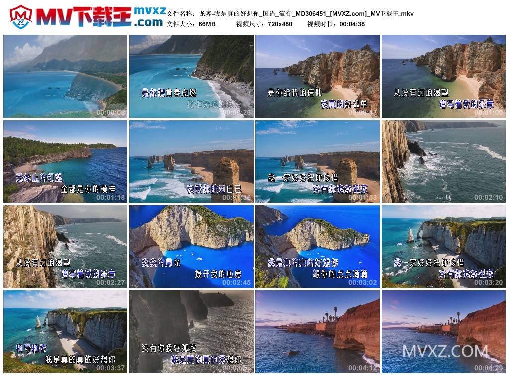 龙奔-我是真的好想你_国语_流行_MD306451